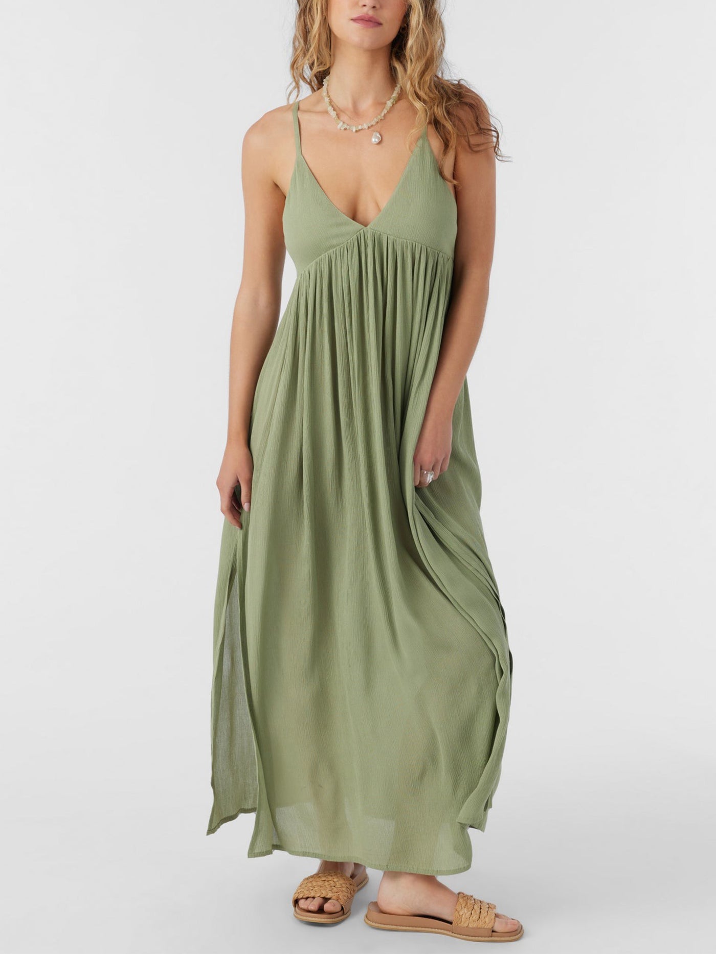 Saltwater Solids Mel Maxi Cover-Up