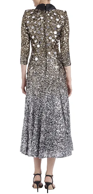 Sequin Shirtdress