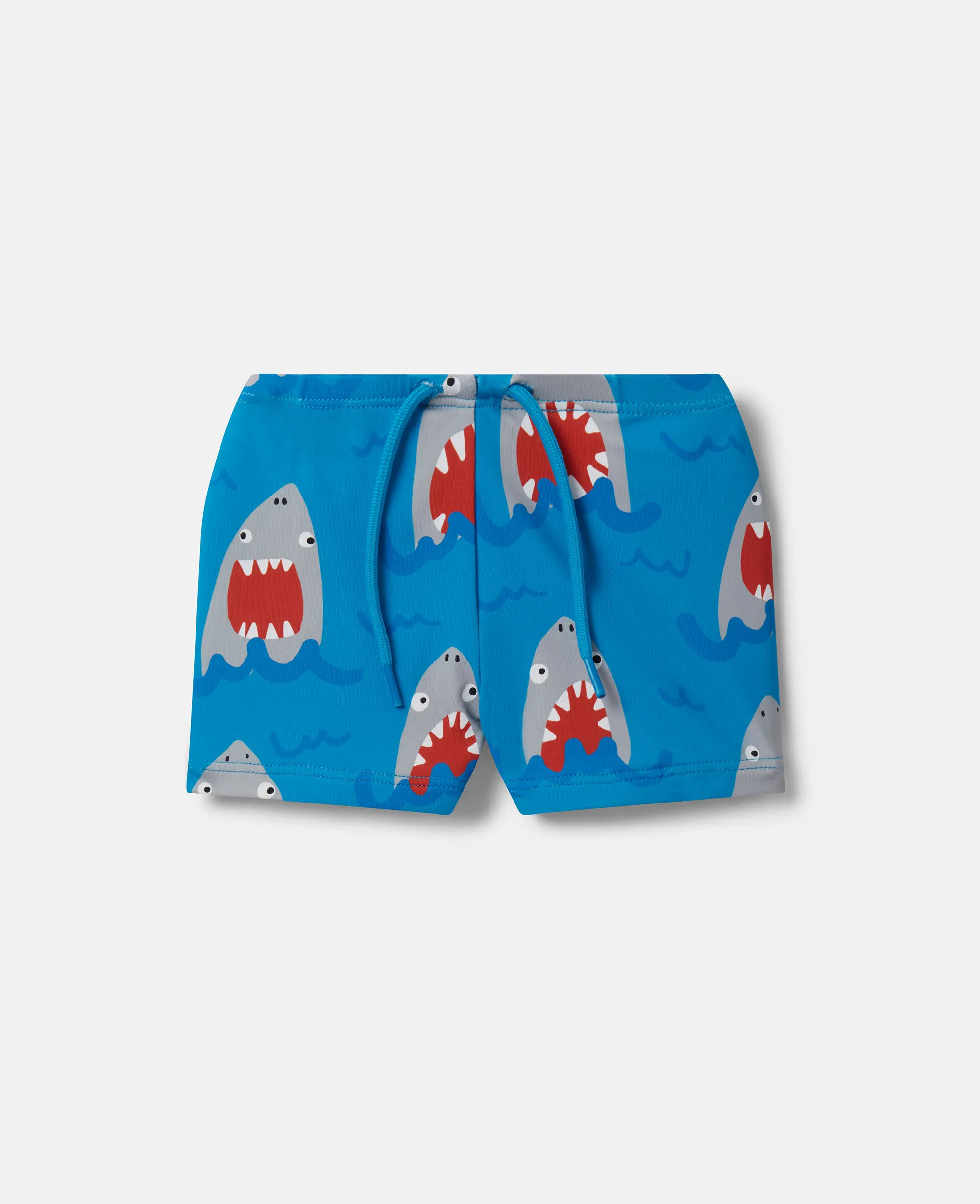 Shark Print Swimming Trunks