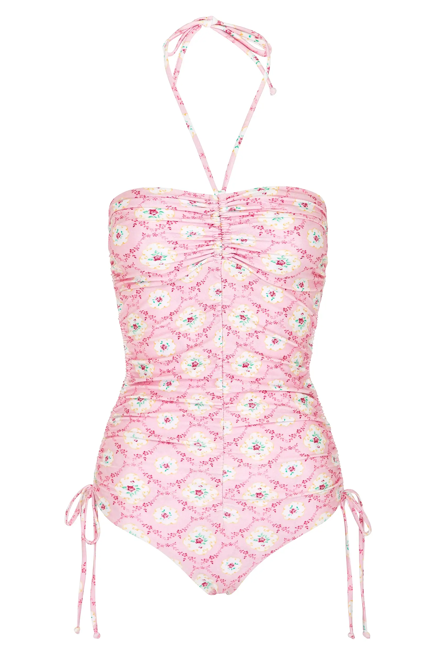 Tea Cup Halter One Piece