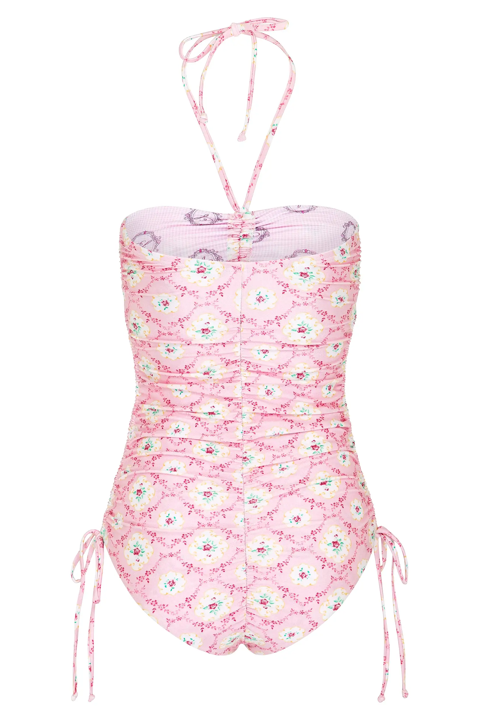 Tea Cup Halter One Piece