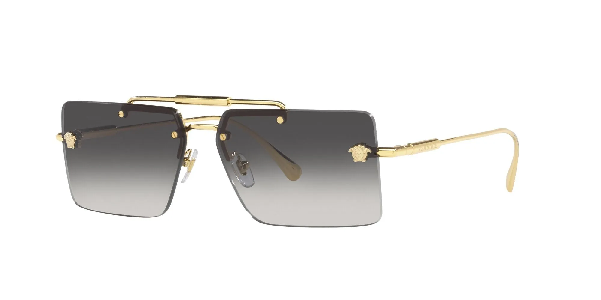 Versace Eyewear Rectangular Frame Sunglasses