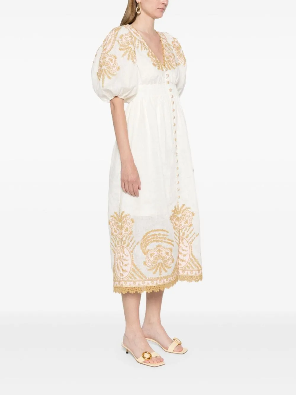 Zimmermann Dresses Beige